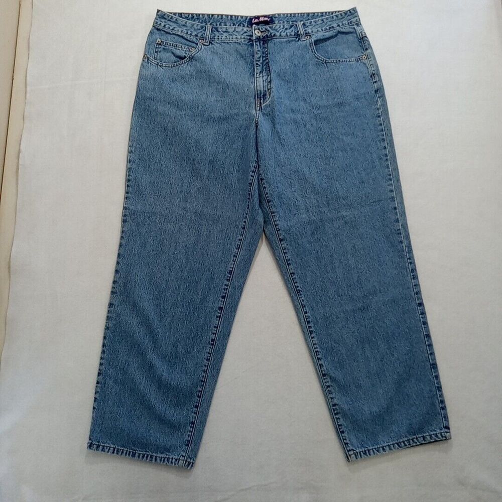La Blues Jeans Women's Size 20W Distressed 100% Cotton